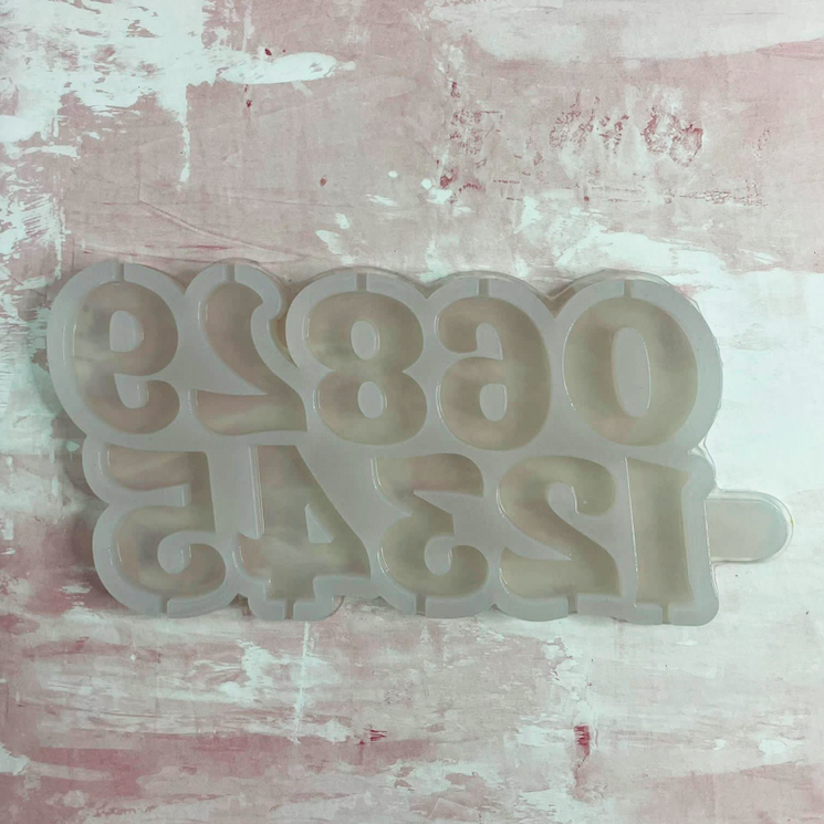 Изображение Молд Цифры, 4 см ТМ Лавка Кондитера